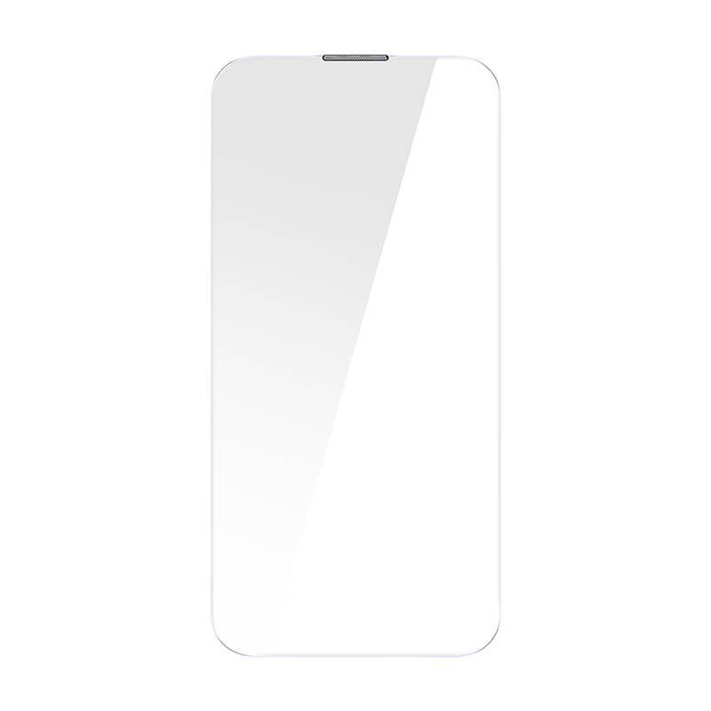 Baseus Crystal tempereret glas støvsikker 0,3 mm til iPhone 14 Pro Max (2 stykker)