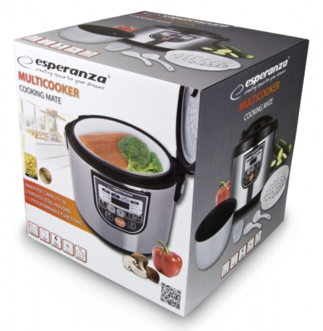 Esperanza COOKING MATE Multifunktionelt kogeapparat 860W