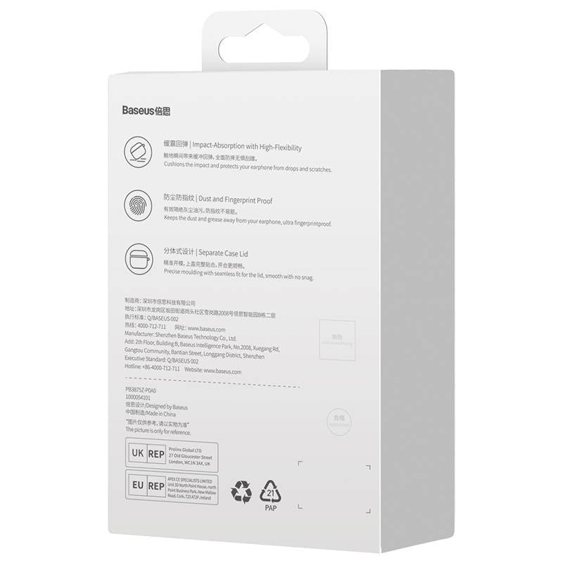 Baseus Crystal Transparent Case til AirPods 3