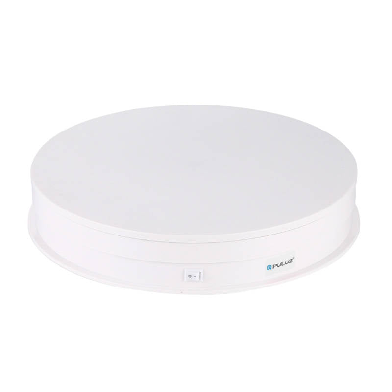 Elektrisk Roterende Turntable Display Puluz 30cm USB (hvid)