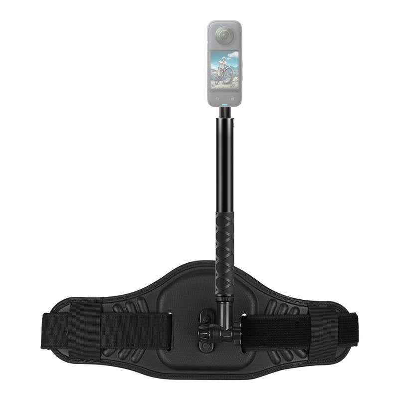 Puluz fotobælte med selfie-stick til sportskameraer (DJI Action, GoPro, Insta360)