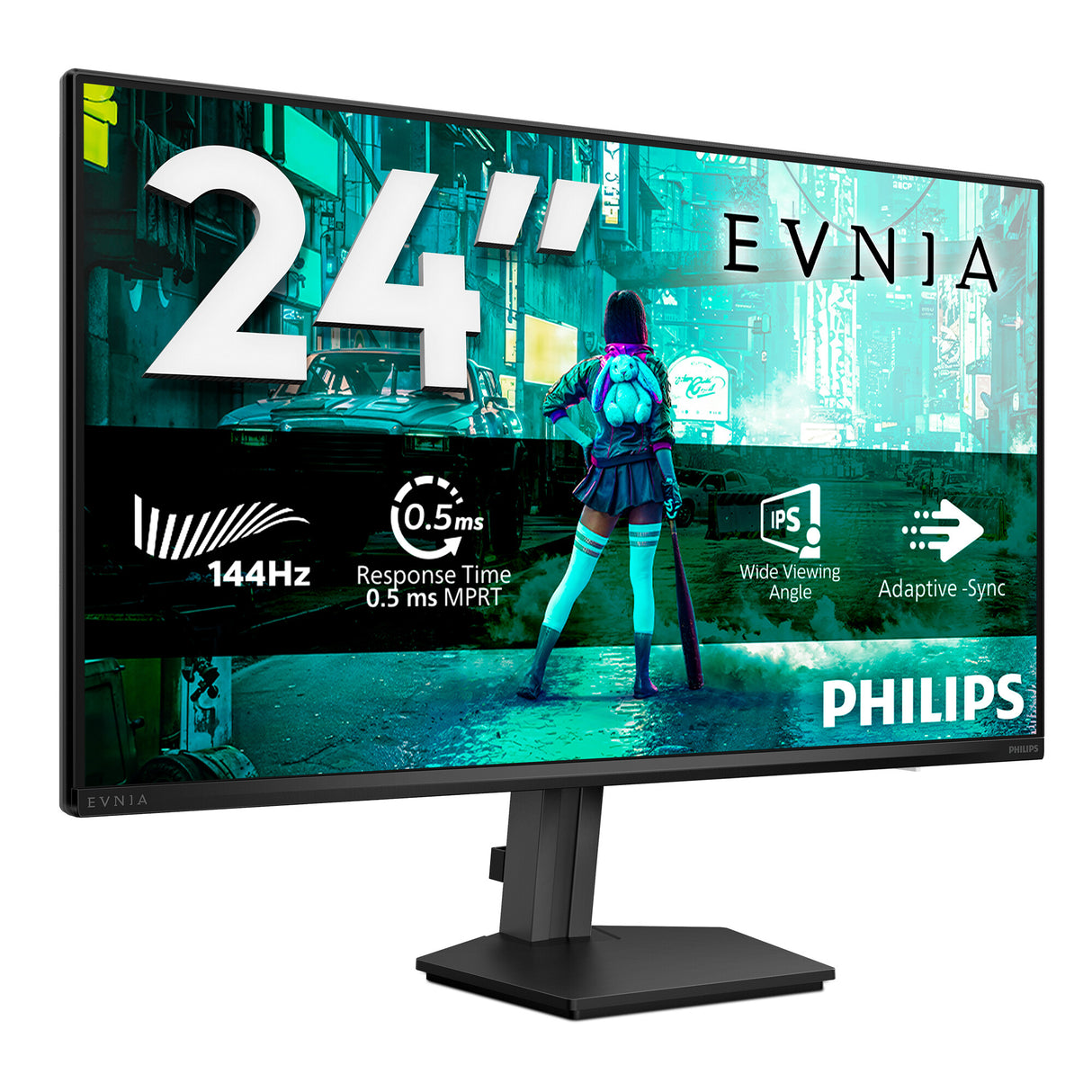 Philips Evnia 3000 24M2N3200NF/00 computerskærm 60,5 cm (23.8") 1920 x 1080 pixel Fuld HD LCD Sort