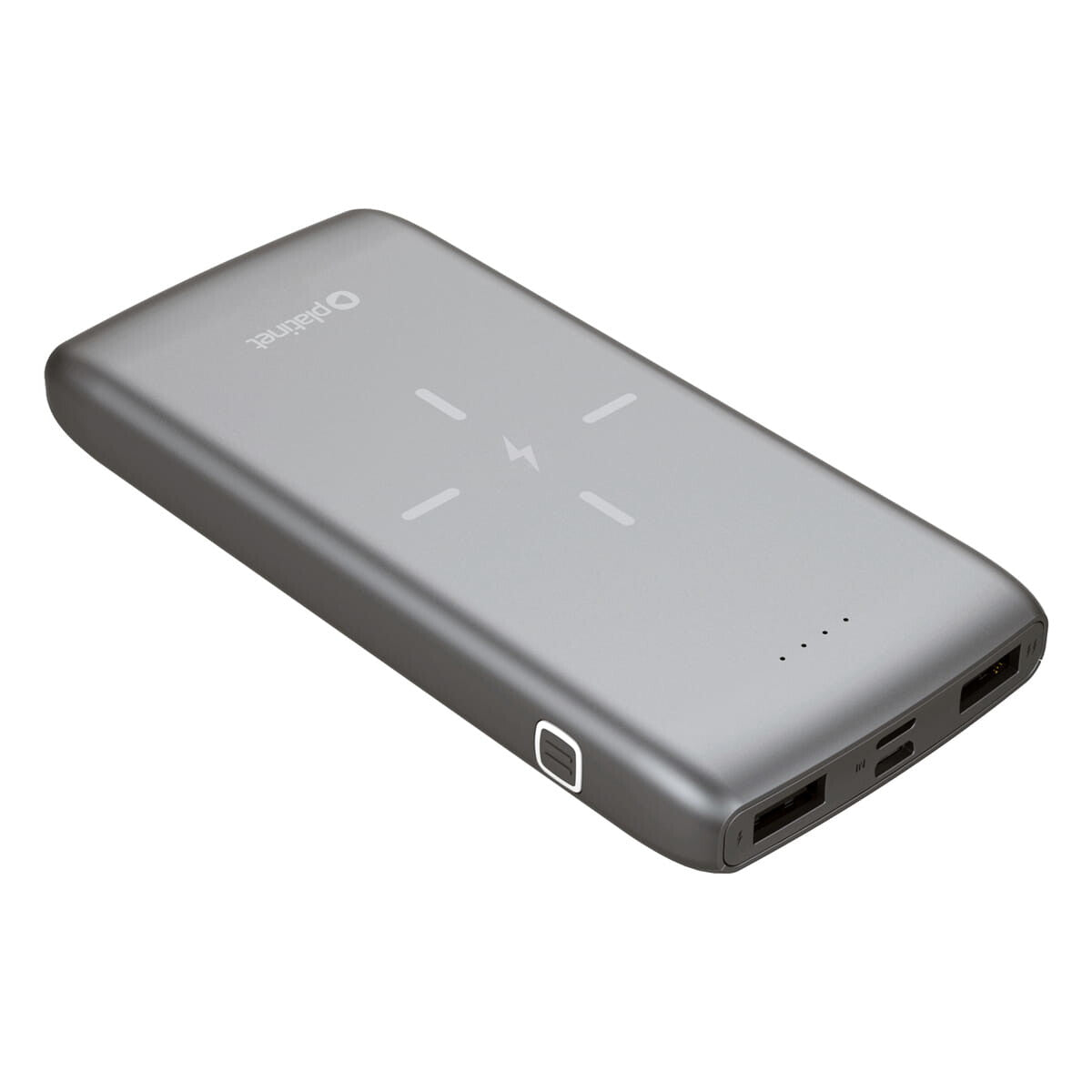 Platinet PMPB10QIB powerbank Lithium polymer (LiPo) 10000 mAh Grå