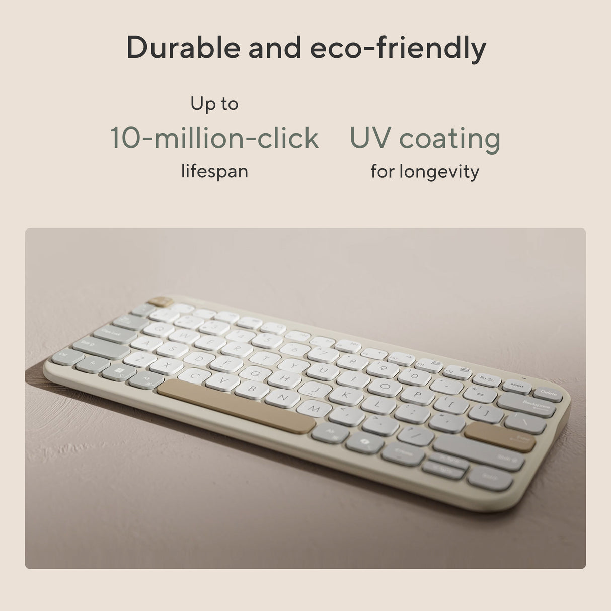 ASUS KW100 KEYBOARD/GN/UI/80 tastatur Universel Bluetooth Grøn