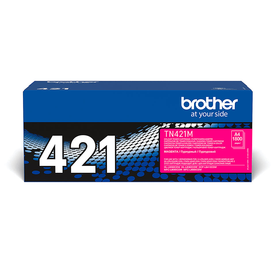 Brother TN-421M tonerpatron 1 stk Original Magenta