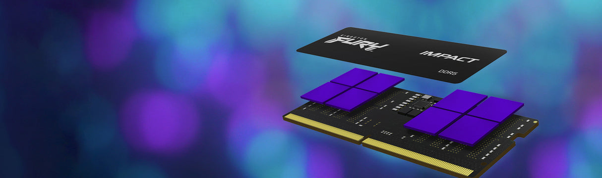 Kingston FURY Impact DDR5 16GB 4800MHz CL38 On-die ECC SO-DIMM 262-PIN