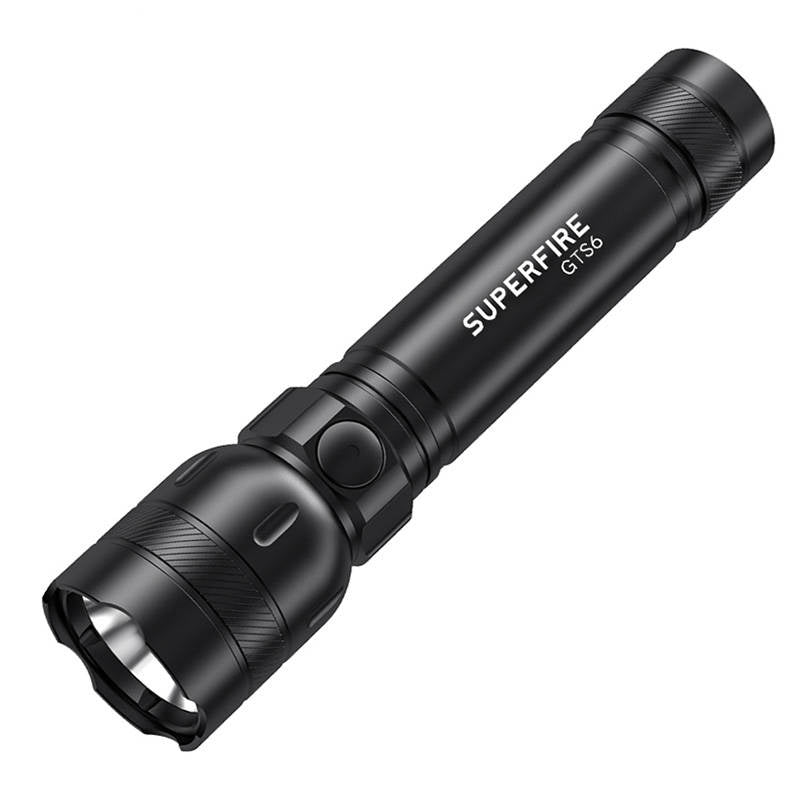 Superfire GTS6 lommelygte, 360 lm, USB-C, 7W, 5 måder, 150m