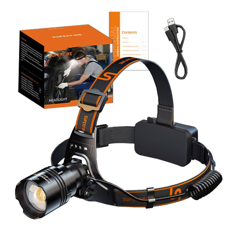 Forlygte Superfire HL31, Type-C