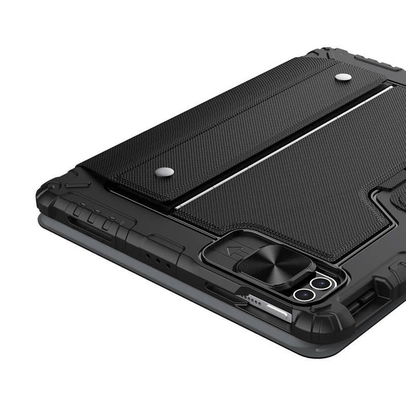 Nillkin-foder med tastatur til iPad 10.9" (sort)