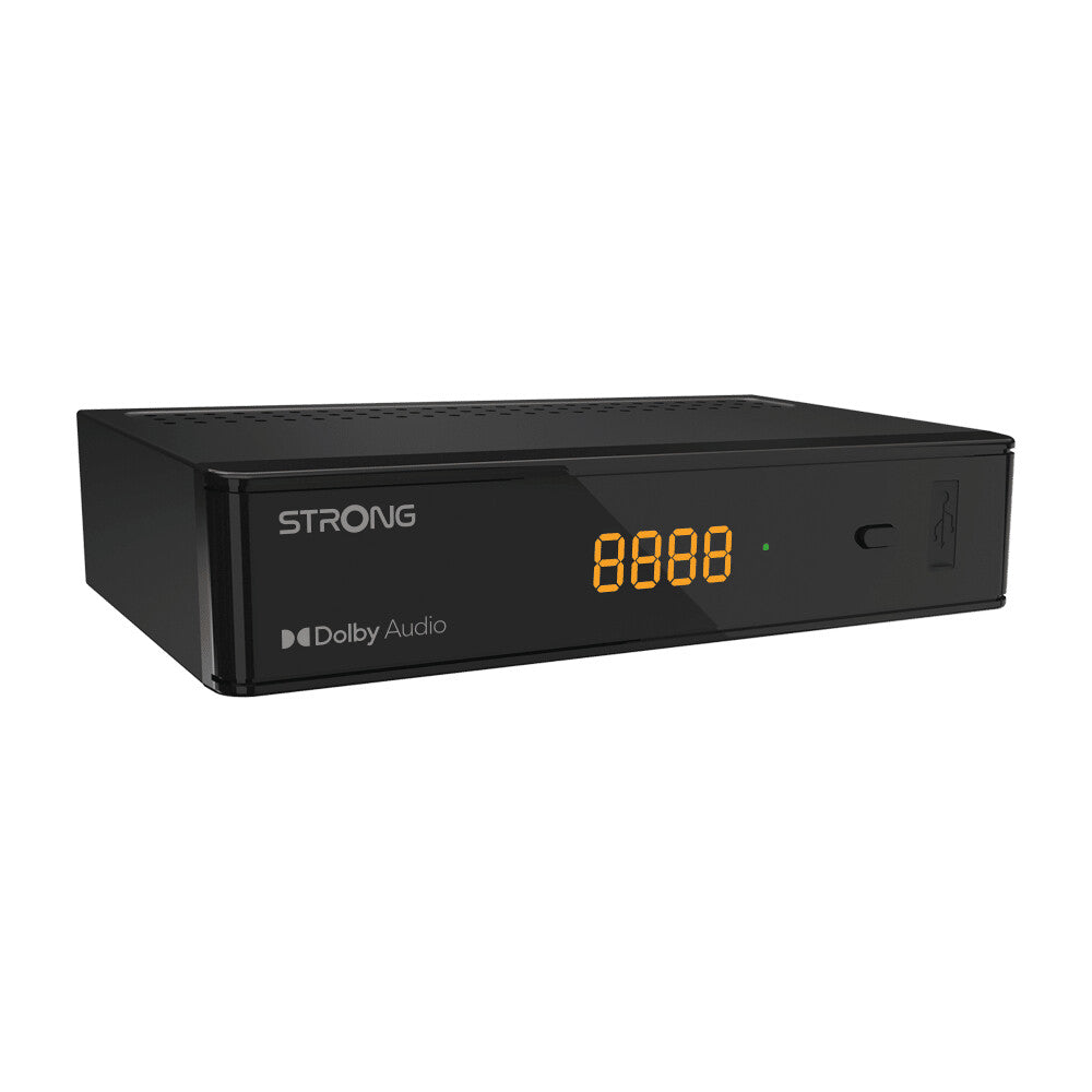 Strong SRT 7030 TV set-top boks Satellit HD Sort