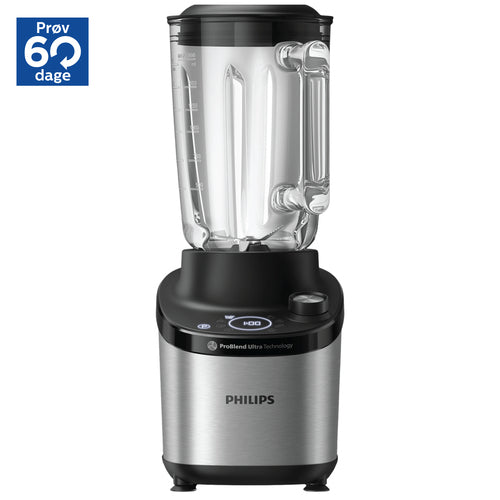 Philips 7000 Series HR3760 Blender 1500W Sort/metallisk