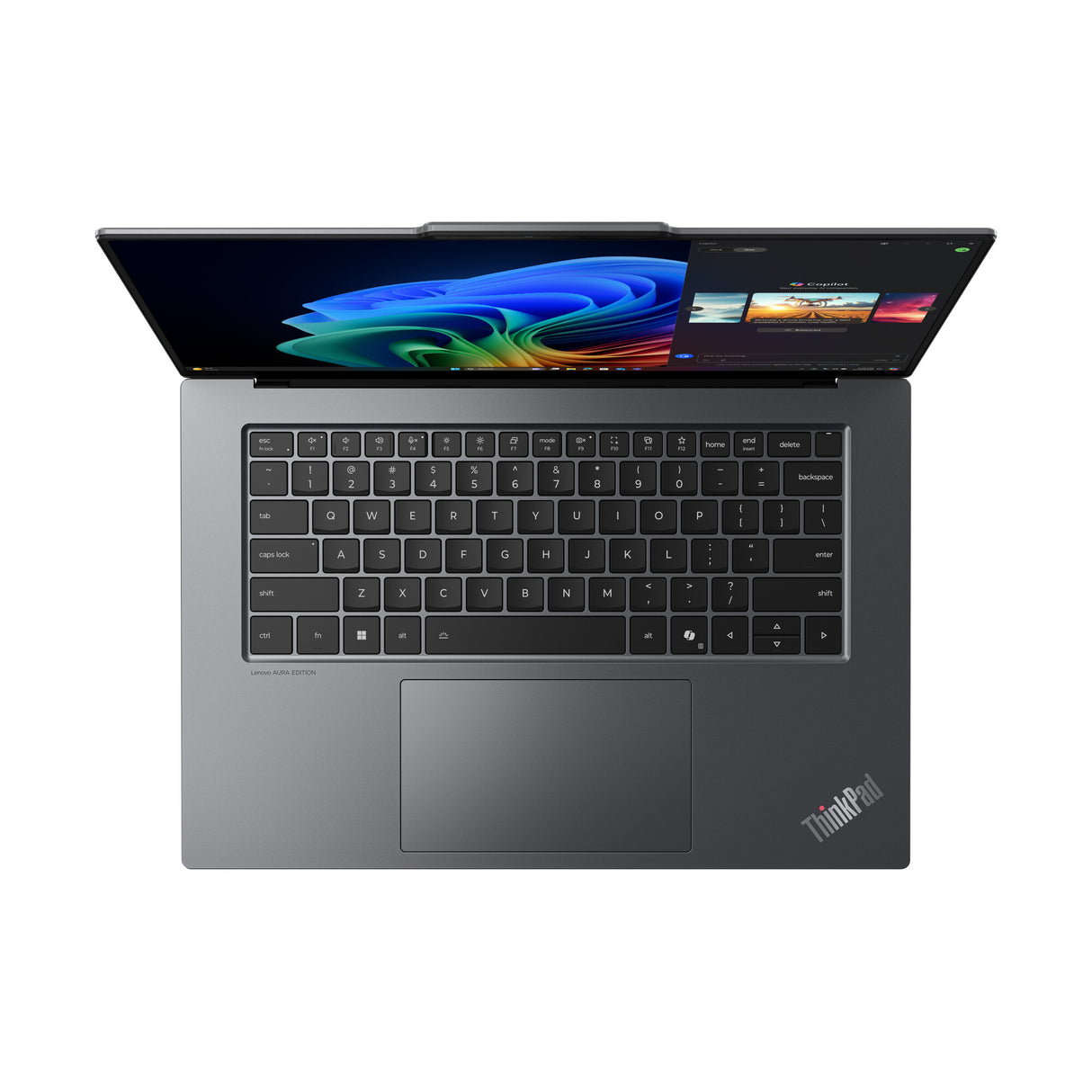 Lenovo ThinkPad X9-15 Gen 1 Aura Edition Copilot+ PC Intel Core Ultra 7 258V Laptop 38,9 cm (15.3") Berøringsskærm 2.8K 32 GB LPDDR5x-SDRAM 1 TB SSD Wi-Fi 7 (802.11be) Windows 11 Pro Nordisk Grå
