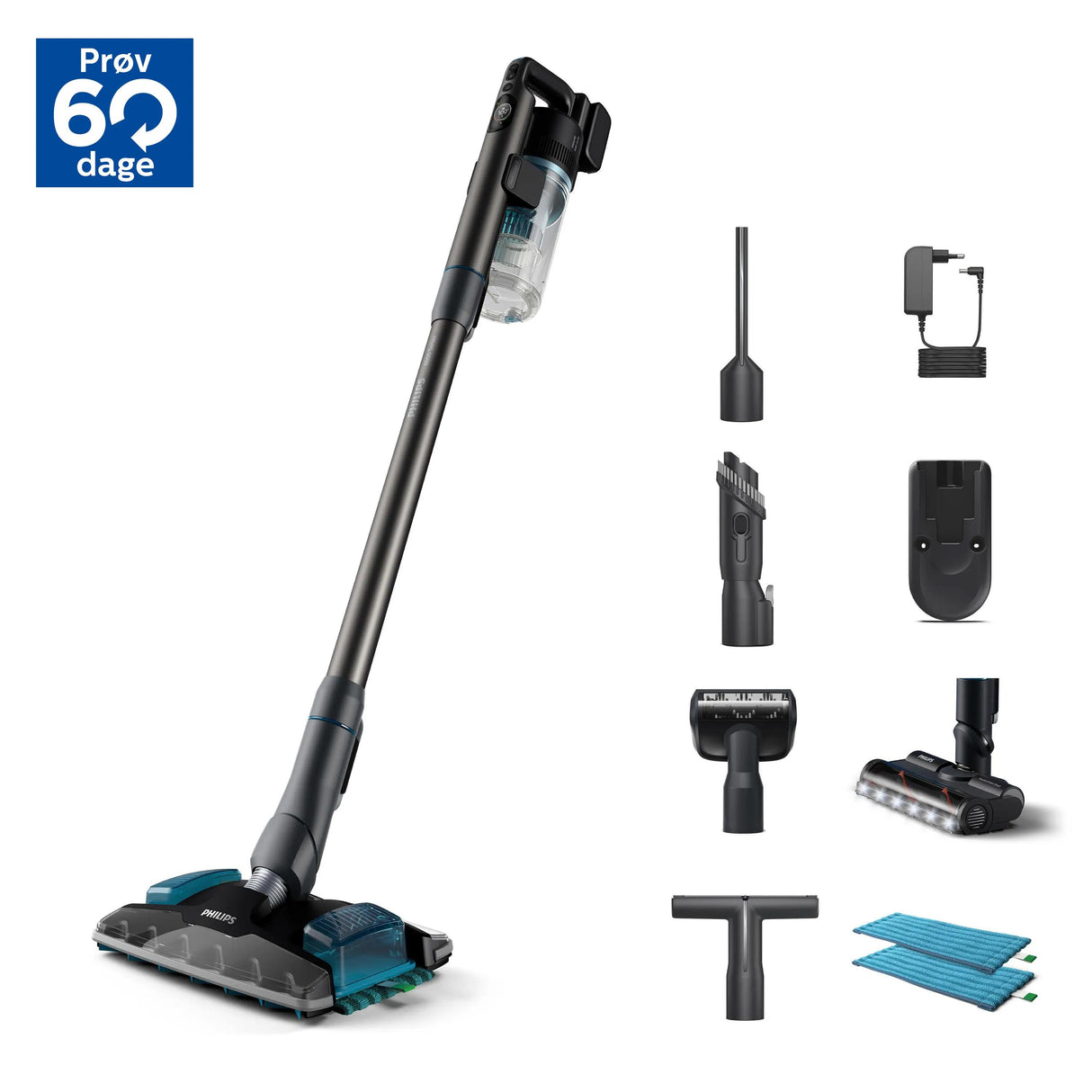 Philips 8000 series XC8055/01 Trådløs Vakuum Aqua Plus