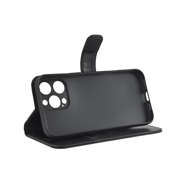 Radicover RAD302 mobiltelefon etui 17,5 cm (6.9") Tegnebogsetui Sort