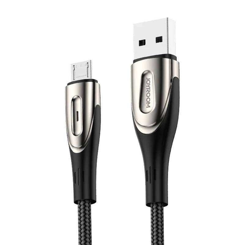 Hurtig opladning Kabel til Micro USB / 2.4A / 3m Joyroom S-M411 (sort)