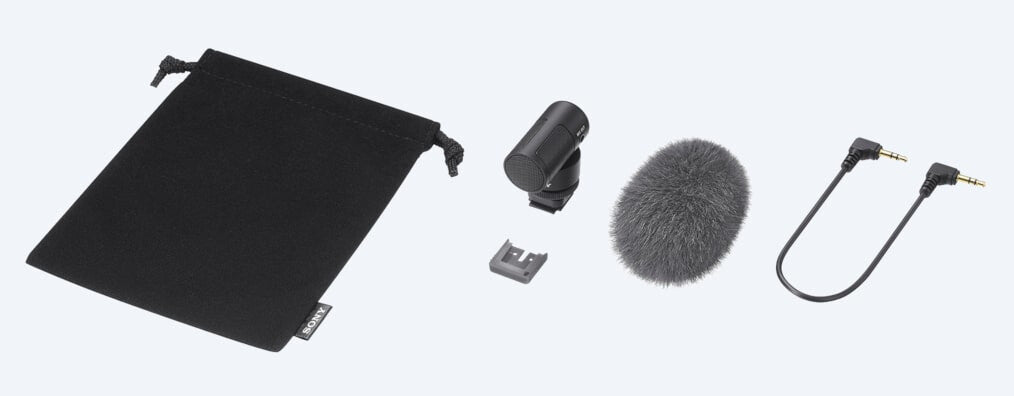 Sony ECM-G1 mikrofon Sort Mikrofon til digitalkamera