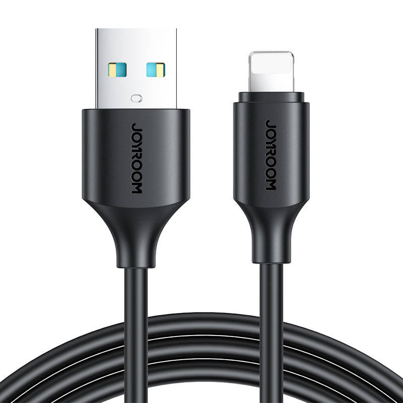 Kabel til USB-A / Lightning / 2.4A / 0.25m Joyroom S-UL012A9 (sort)