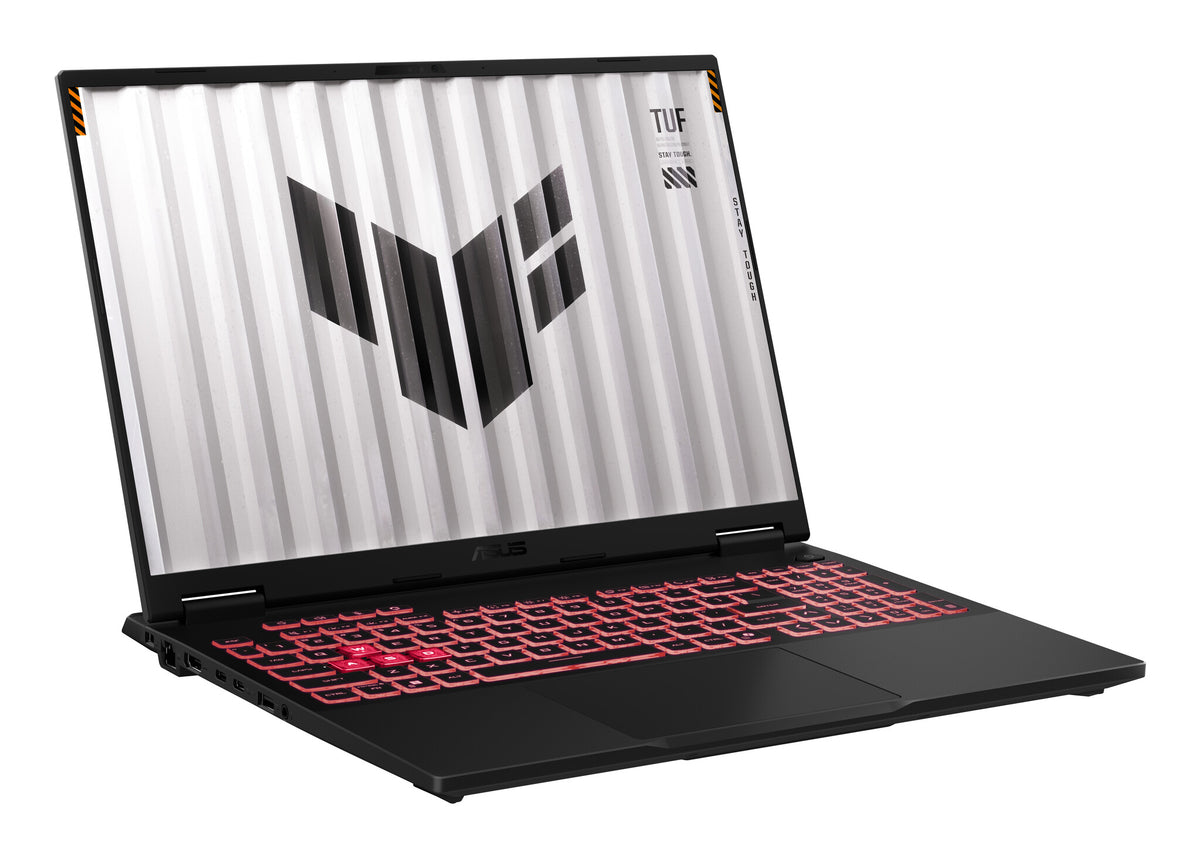 ASUS TUF Gaming A16 FA608UH-RV115W AMD Ryzen™ 7 260 Laptop 40,6 cm (16") WUXGA 16 GB DDR5-SDRAM 512 GB SSD NVIDIA GeForce RTX 5050 Wi-Fi 6E (802.11ax) Windows 11 Home Grå