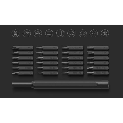 Xiaomi Mi X Precision Screwdriver Kit 24-i-1 Mørkgrå EU BHR4680GL