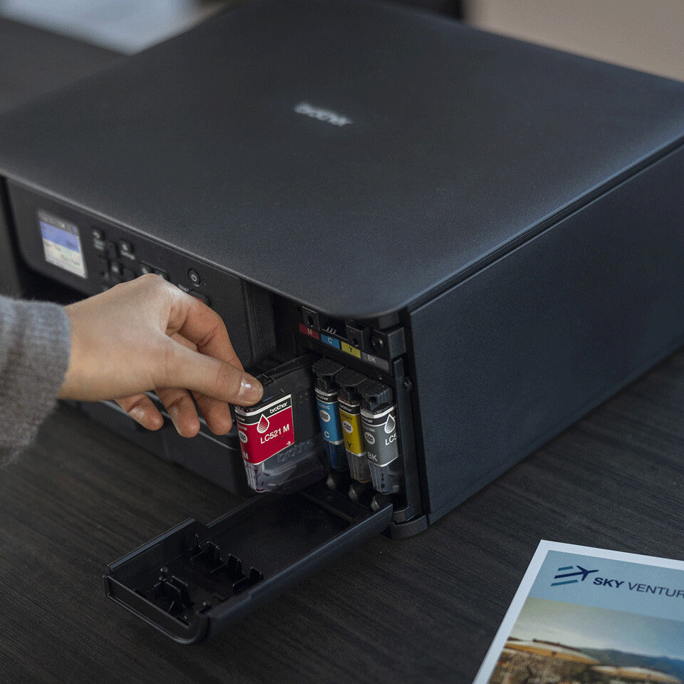 Brother DCP-J1310DW Multifunktionsprinter Inkjet A4 1200 x 6000 dpi 16 sider pr. minut Wi-Fi