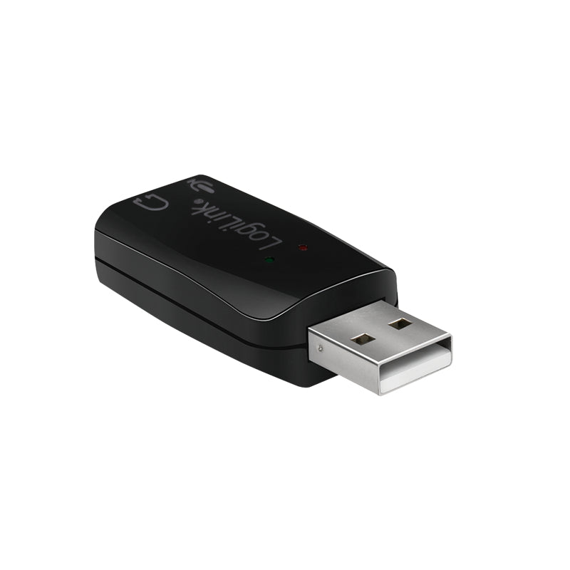 LogiLink USB Soundcard Virtual 3D Soundeffects USB 2.0 Ekstern