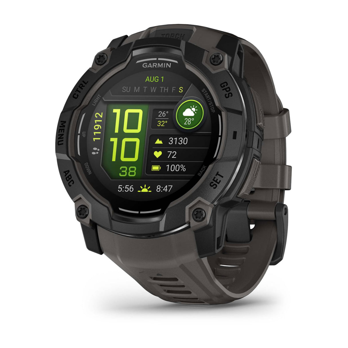 Garmin Instinct 3 AMOLED 50mm (sort/charcoal)