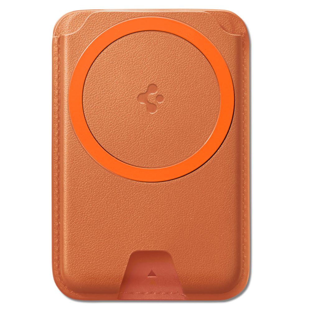 Spigen Valentinus Magfit+ Magsafe Universal Magnetisk Kortholder Metallisk Orange