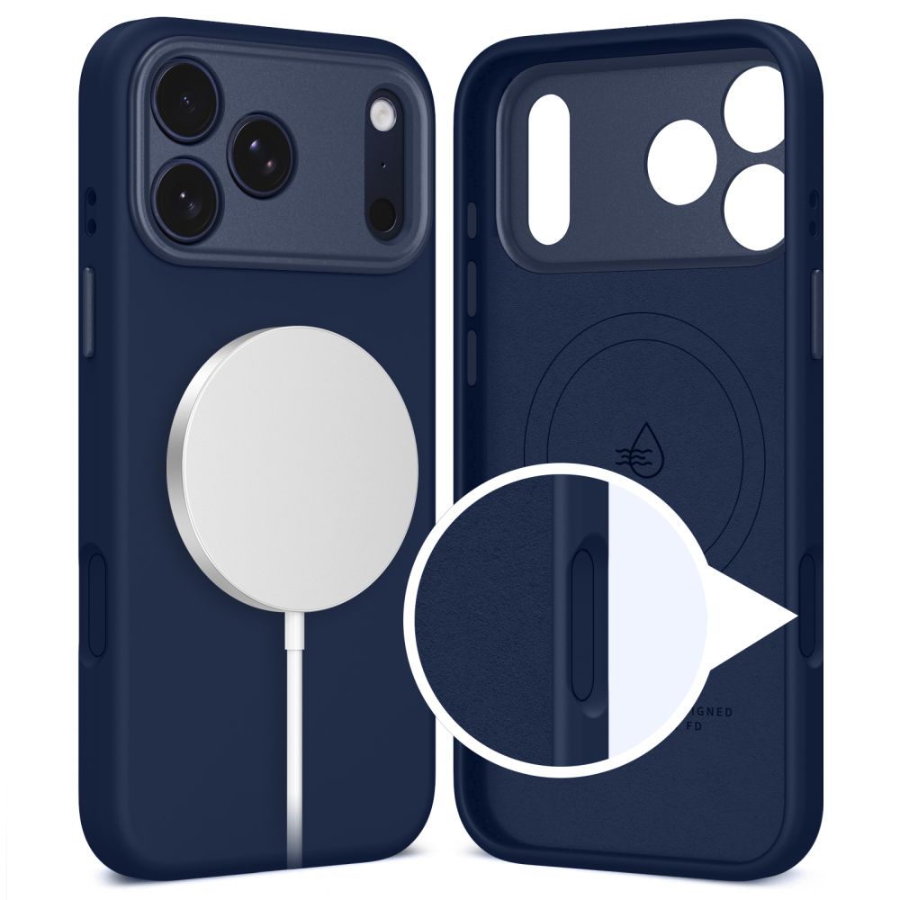 Tech Protect Uniq Magsafe Iphone 17 Pro Max Dyb Blå