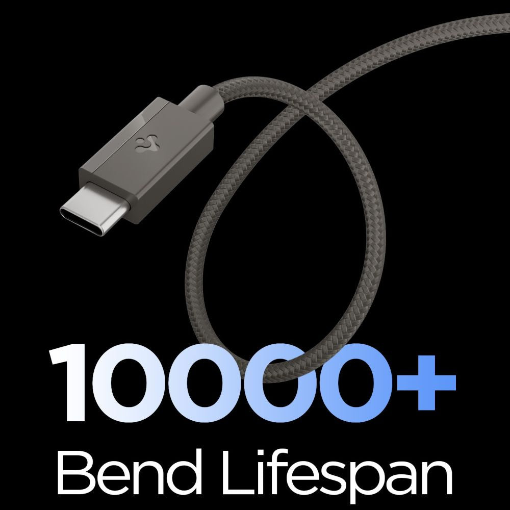 Spigen Eb6015 Cc Essential Usb C Kabel 60 W 150 Cm Gunmetal