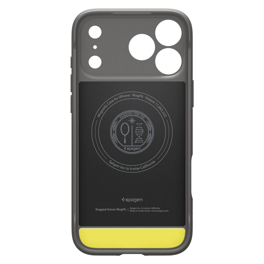 Spigen Rugged Armor Magsafe Iphone 17 Pro Max / 18 Pro Max Grå