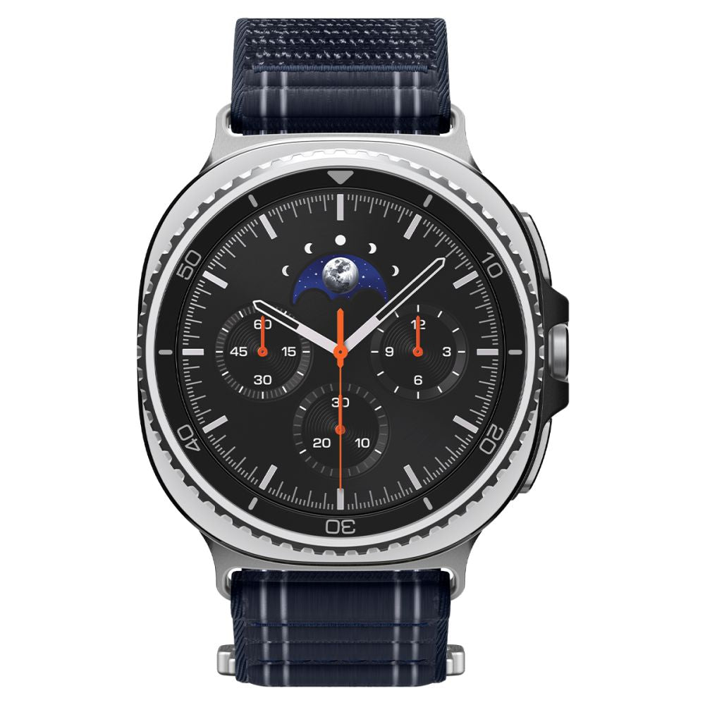 Spigen Wbf0 Band Til Samsung Galaxy Watch 8 / 9 / Classic (40 / 44 / 46 Mm) Marineblå
