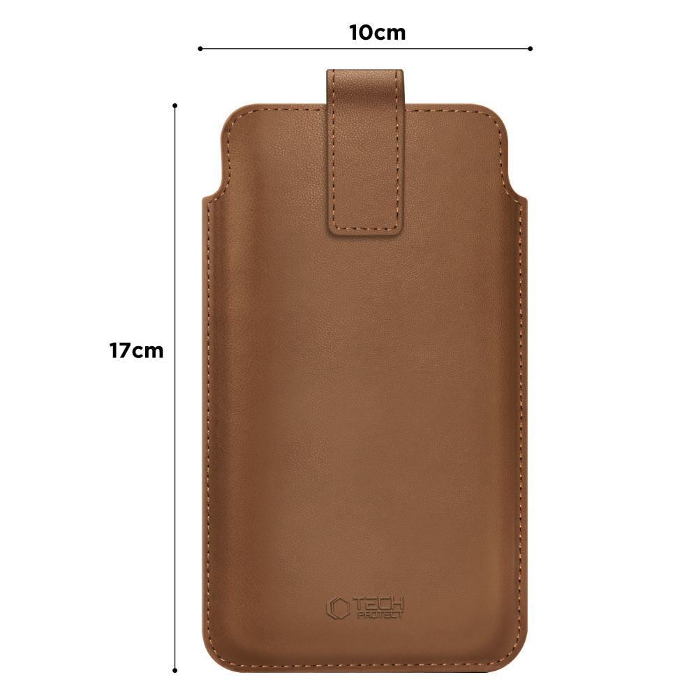 Tech Protect Sm65 Universal Telefonetuge 6,0 6,9 Tommer Brun