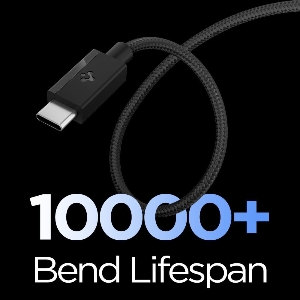 Spigen Eb6015 Cc Essential Usb C Kabel 60 W 150 Cm Sort