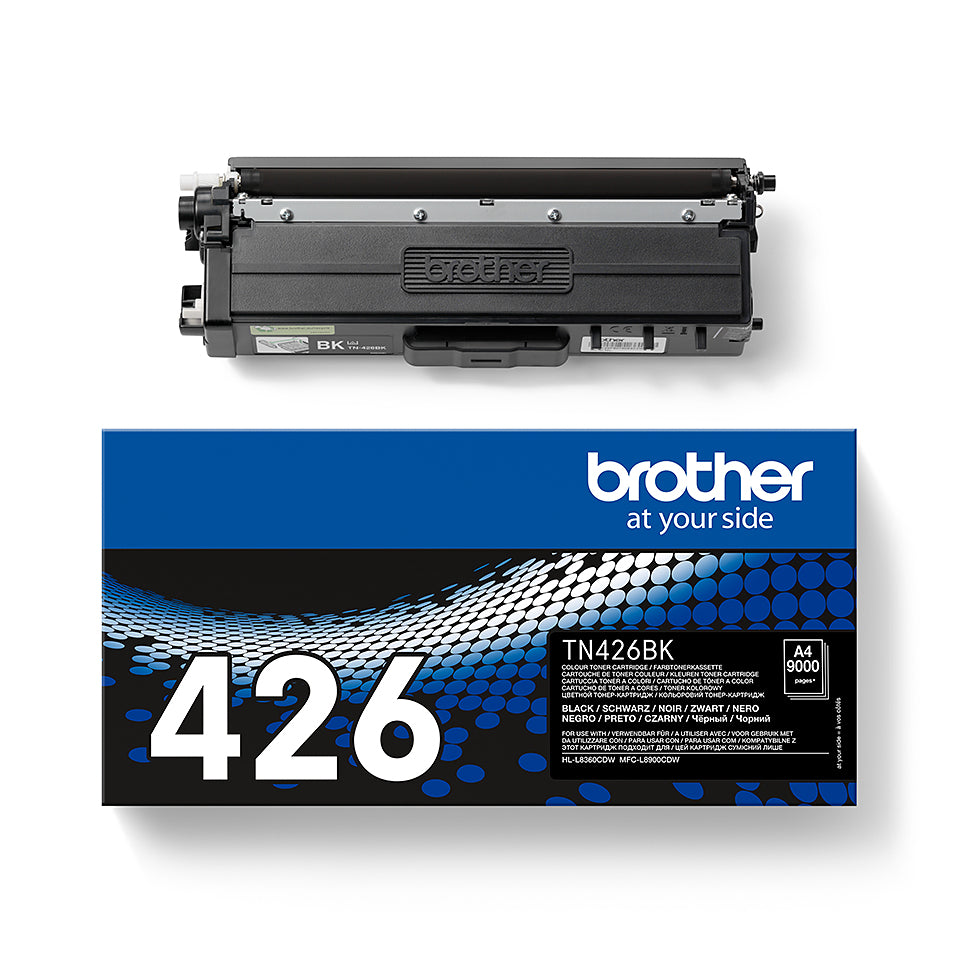 Brother TN-426BK tonerpatron 1 stk Original Sort