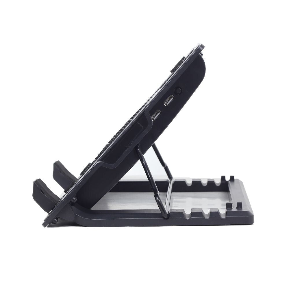Gembird NBS-1F17T-01 køling til laptop 43,2 cm (17") 1500 rpm Sort