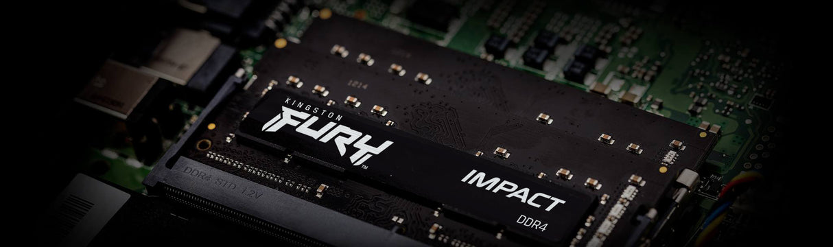 Kingston FURY Impact DDR4 16GB 3200MHz CL20 Ikke-ECC SO-DIMM 260-PIN