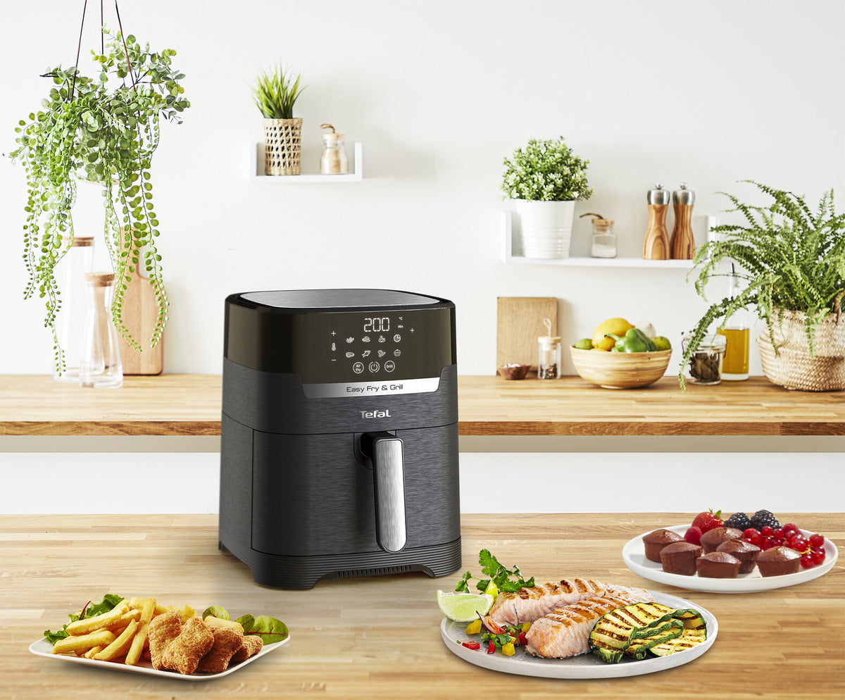 Tefal Easy Fry & Grill EY5058 Enkelt 4,2 L Enkeltstående 1550 W Varmluftsteger Sort