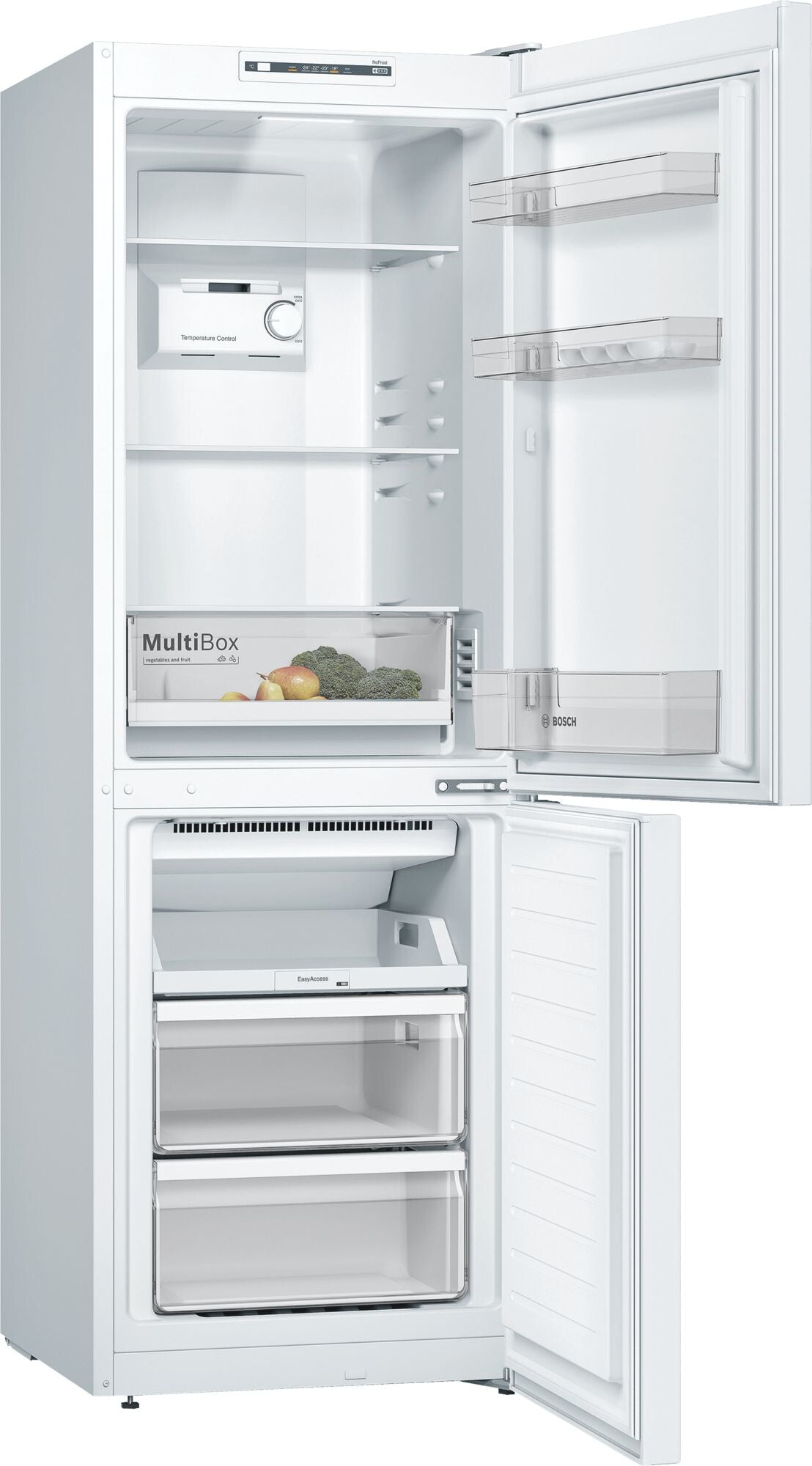 Bosch Serie 2 KGN33NWEB køle-/fryseskab Fritstående 282 L Hvid