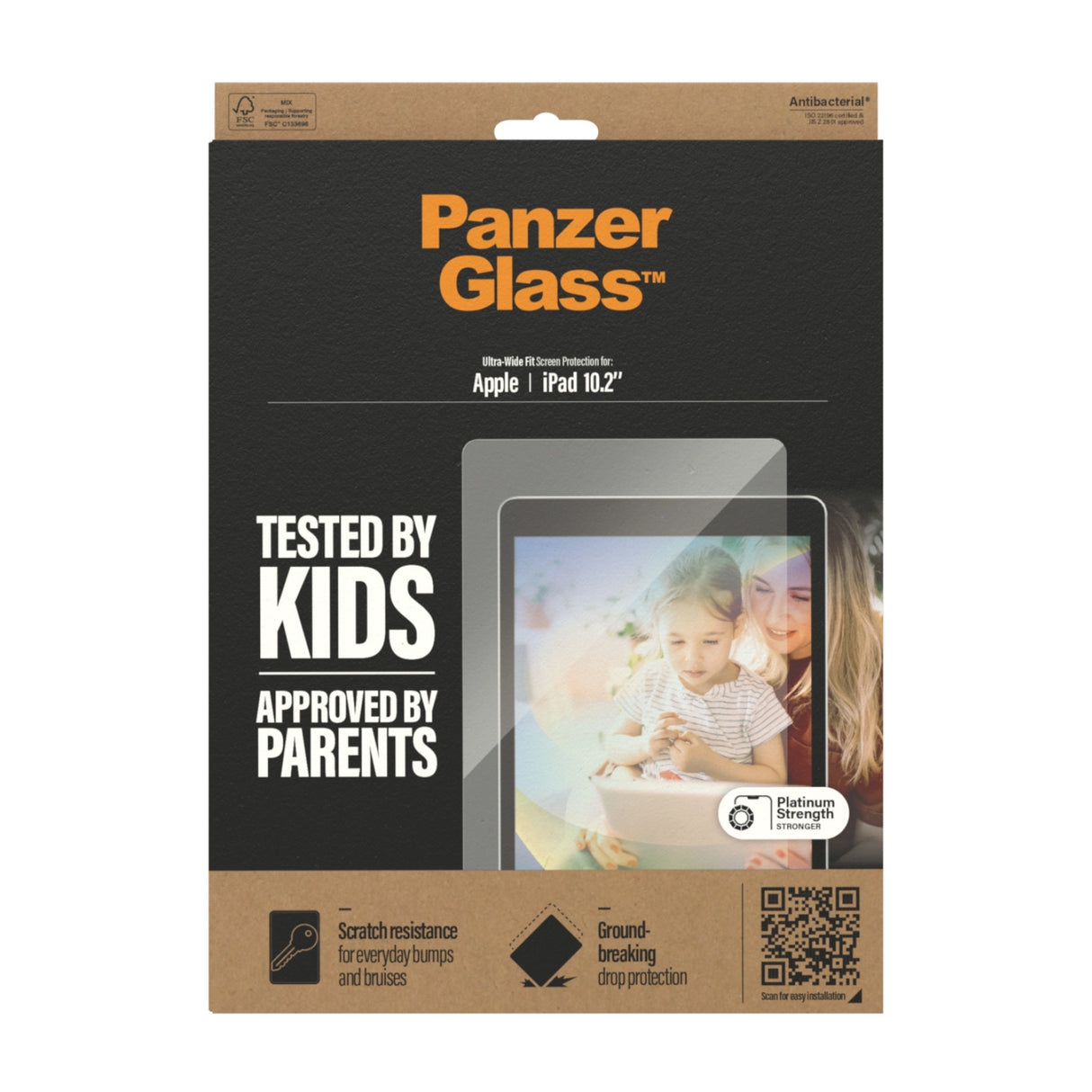 PanzerGlass Case Friendly 10.2 for Apple 10.2-inch iPad (7. generation)