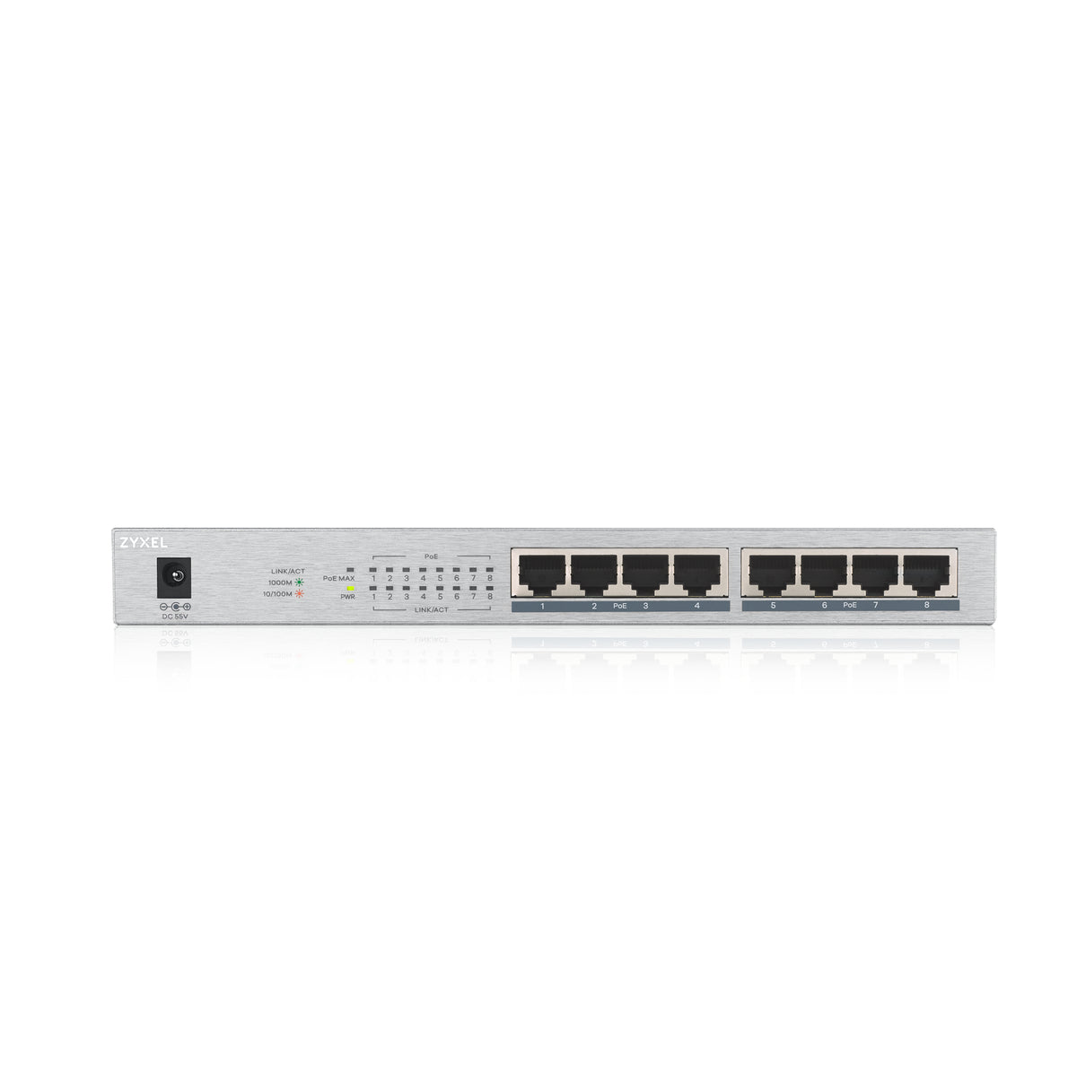 Zyxel GS1008HP Switch 8-porte Gigabit PoE+