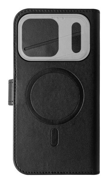 Celly WALLYMAG mobiltelefon etui 17,5 cm (6.9") Tegnebogsetui Sort