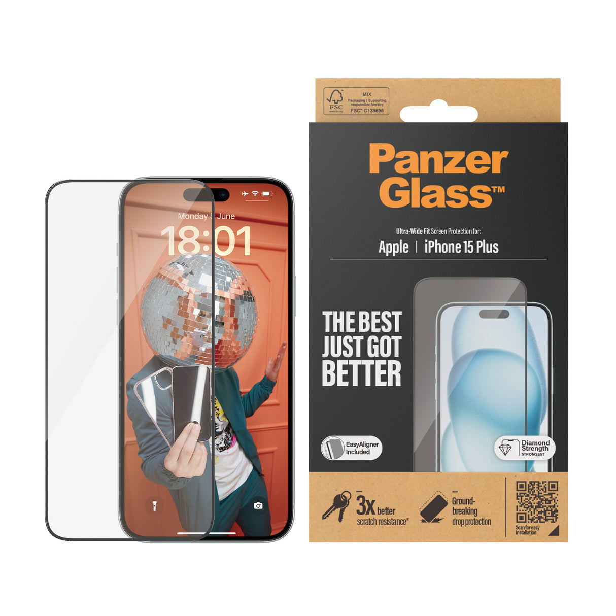 PanzerGlass Apple iPhone 15 Plus