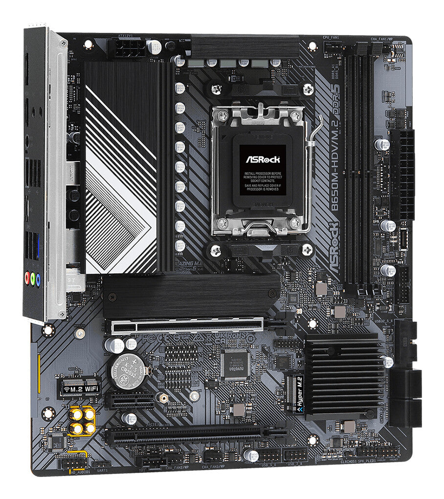 Asrock B650M-HDV/M.2 AMD B650 Socket AM5 micro ATX