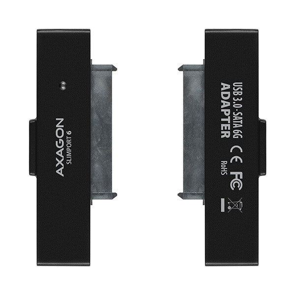 Axagon ADSA-1S6 drevkabinet HDD/SSD kabinet Sort 2.5"
