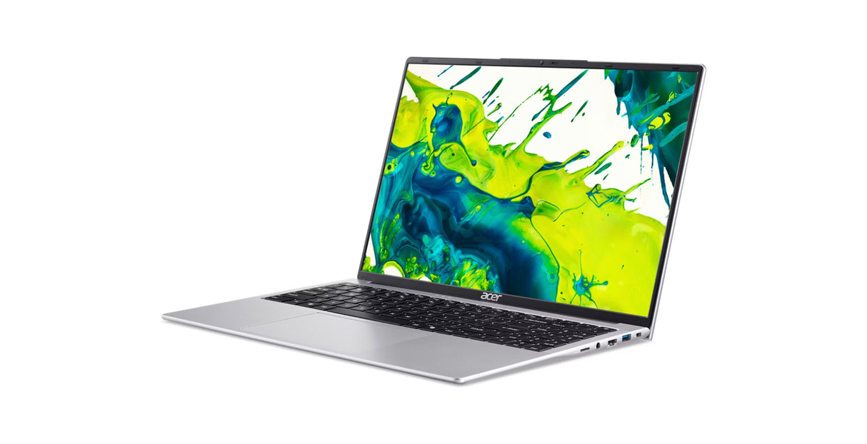 Acer Aspire Lite AL16-54P-52AL Intel Core 5 120U Laptop 40,6 cm (16") WUXGA 16 GB DDR5-SDRAM 512 GB SSD Wi-Fi 6 (802.11ax) Windows 11 Home Sølv