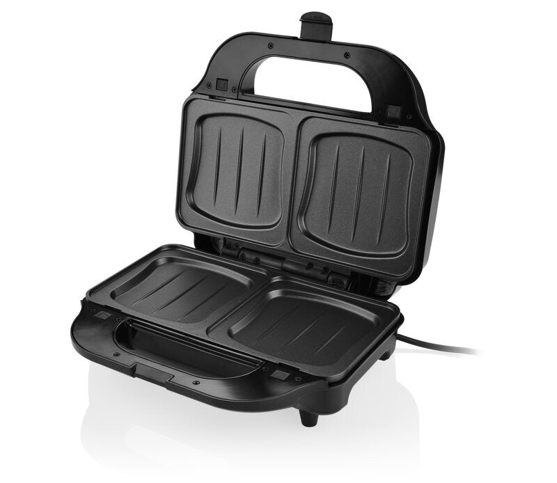 Eta Sorento 3151 90010 sandwichtoaster 900 W Sort, Rustfrit stål