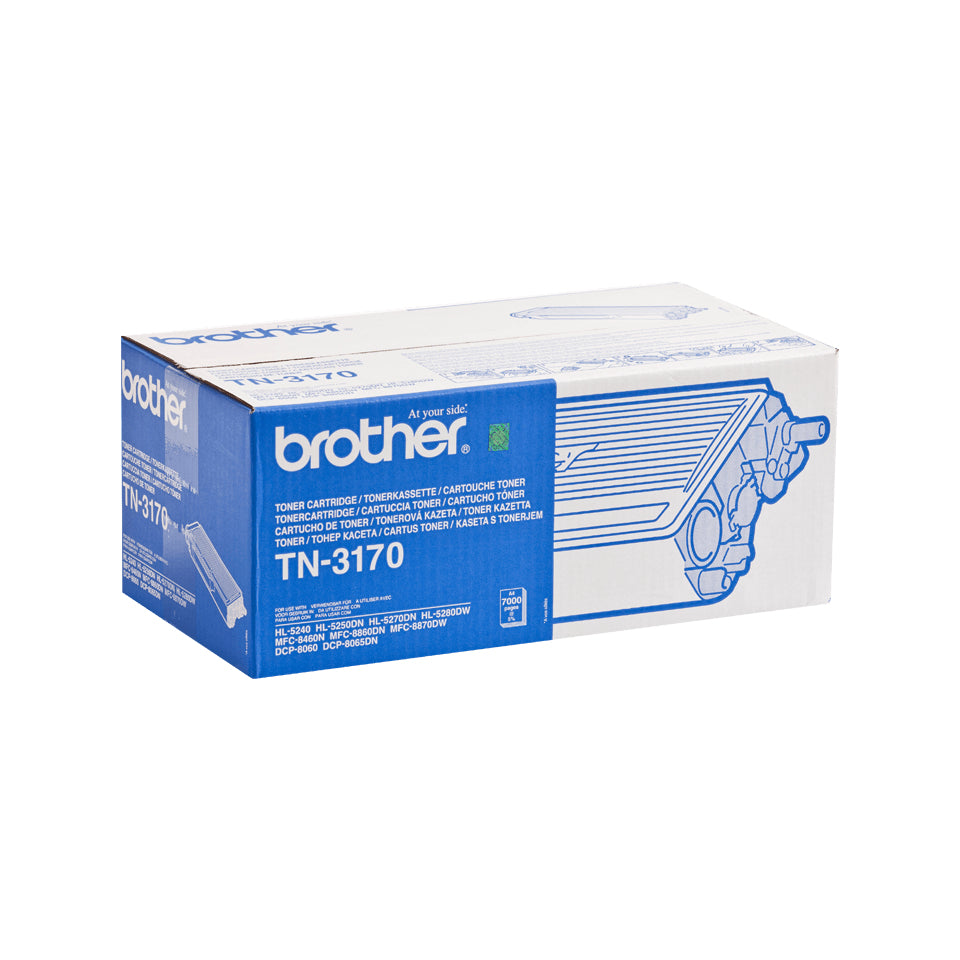 Brother TN-3170 tonerpatron 1 stk Original Sort