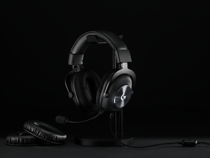 Logitech G PRO X Headset Ledningsført Spil Sort