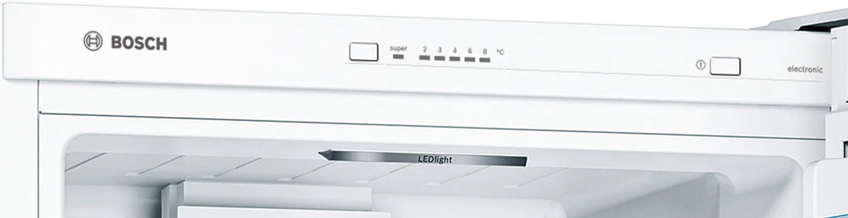 Bosch Serie 4 KGV362WEAS køle-/fryseskab Fritstående 308 L Hvid
