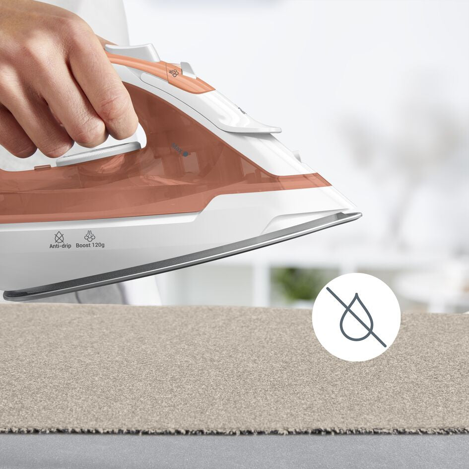 Tefal Virtuo 30 FV2C40E0 Tør & dampstrygejern 2000W Orange